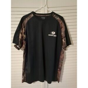 Mossy Oak Break Up Infinity Camo Breathable Polyester & Spandex T-shirt Size XL